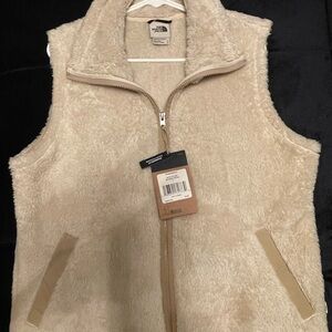 The North Face Beige Fleece Vest